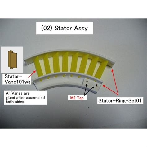 3D Printable Jet Engine Component ; Axial Compressor by Motoo Kondo