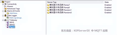 Kepseverex to MQTT Server Connect Python に対する画像結果