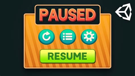 Unity Pause Button に対する画像結果