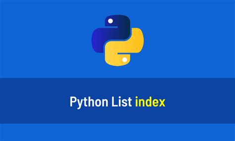 نتيجة الصورة لـ List Index In Python