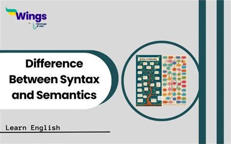 Toradh íomhá ar Syntax and Semantics Difference