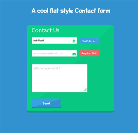 Image result for Elegant Contact Form