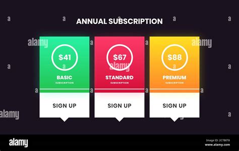 Image result for Table UI Design Subscription
