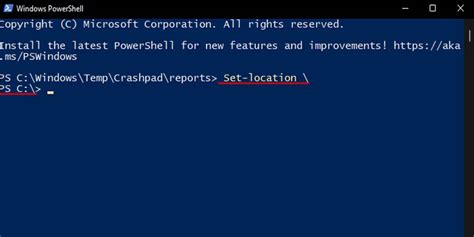 Image result for How to Shortcut Change Directory PowerShell