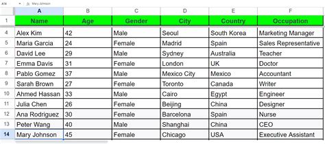 Toradh íomhá ar How to Make Title Row in Excel