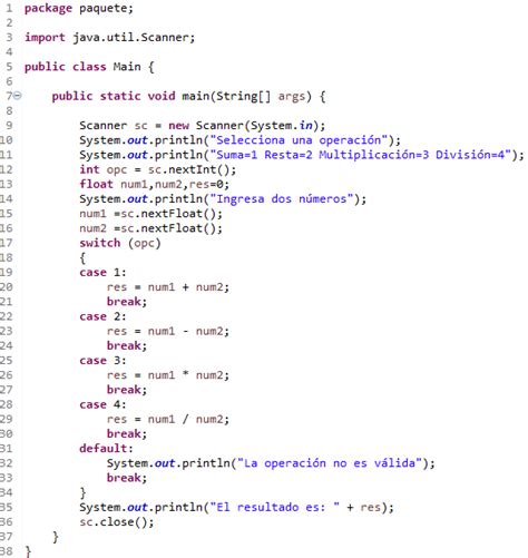 Switch Java Ejemplo ਲਈ ਪ੍ਰਤੀਬਿੰਬ ਨਤੀਜਾ