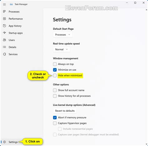 Afbeeldingsresultaten voor Task Manager How to Hide