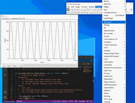 Image result for ImageJ Plot Profile Stack