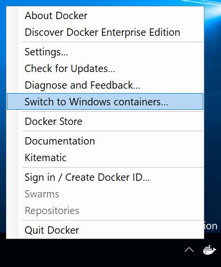 Image result for How to Switch Docker to Windows Containers Win 11