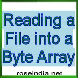 Byte Array File に対する画像結果