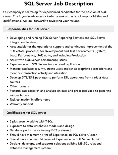 Image result for SQL Server Job Summary
