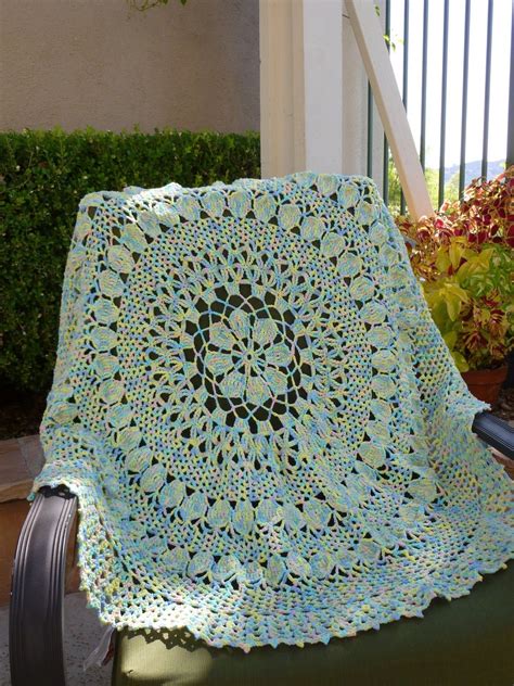 Image result for Crochet Round Blanket Tutorial