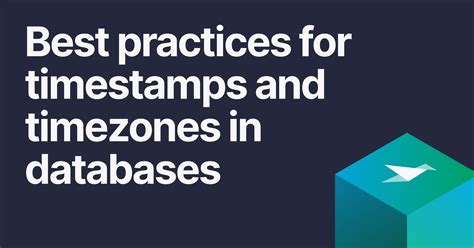 Image result for How Is Time Stored in Database