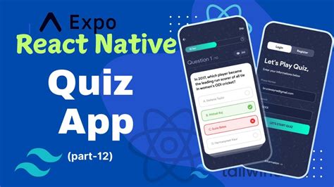 React Native Quiz UI に対する画像結果