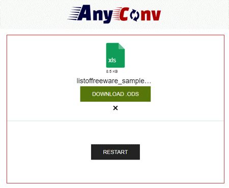 Afbeeldingsresultaten voor ODS to Excel Converter