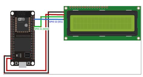 Image result for Esp32 LCD-Display Wiring