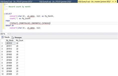 Toradh íomhá ar Transactional Data in a SQL Database