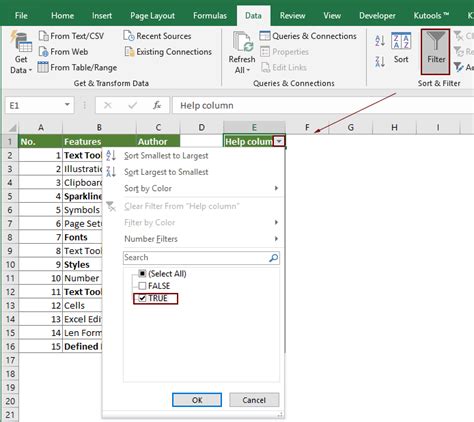 Toradh íomhá ar How to Filter Contains Bold Text in Excel
