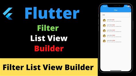 Flutter ListView Filter に対する画像結果