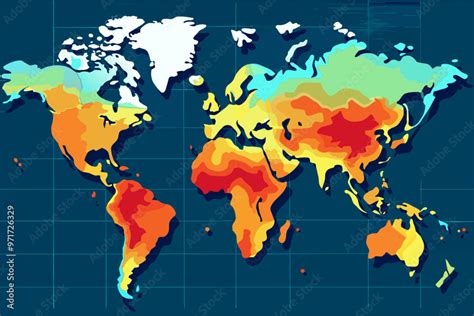 Image result for World Map with Heat Zones