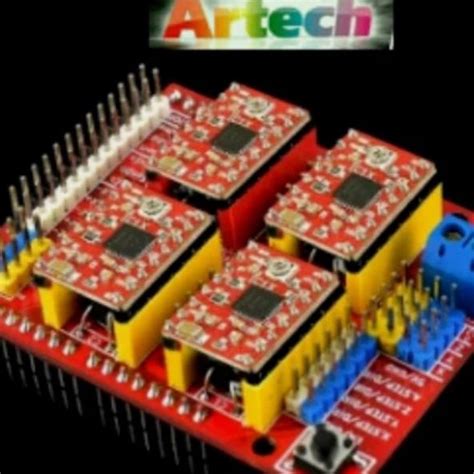 Image result for Wiring CNC Shield Board A4988 Driver Arduino