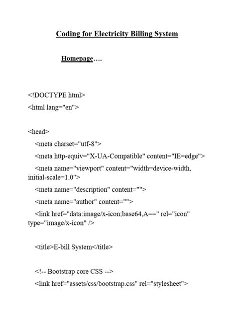 Image result for Electricity Billing System Drawings