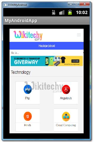 Toradh íomhá ar Android WebView Get Location