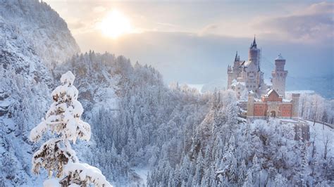Winter Wonderland Castle Wallpapers - Wallpaper Cave