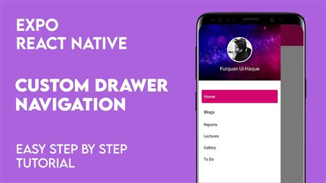 Afbeeldingsresultaten voor Drawer and Stack Navigation React Native