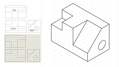 Toradh íomhá ar What Is Isometric View in Engineering Drawing