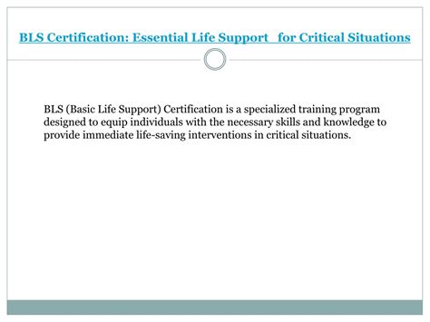 Image result for Basic Life Support Certificate