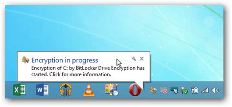 Toradh íomhá ar BitLocker Encryption in Progress Icon