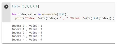 Toradh íomhá ar Index Python Code Example