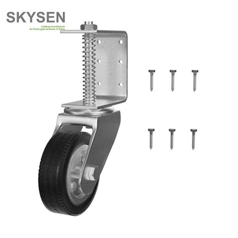 Image result for Spring Loaded Gate Casters