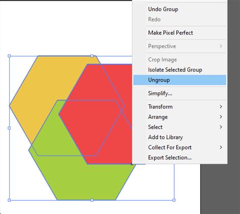Image result for Ungroup Shapes