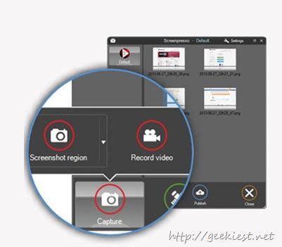Screenpresso Software for Screen Capture に対する画像結果
