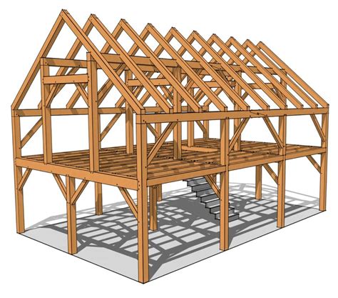 Afbeeldingsresultaten voor Timber Frame Barn Home Plans