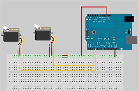 Image result for 6V Servo with Arduino