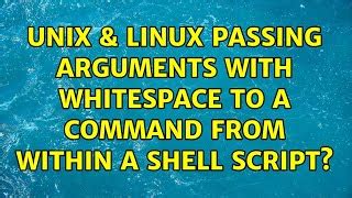 Afbeeldingsresultaten voor How to Create Space in Unix Command Line with Spaces