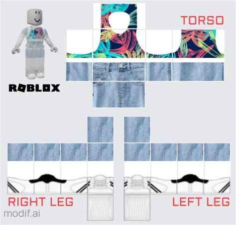 Image result for Roblox Torso Template