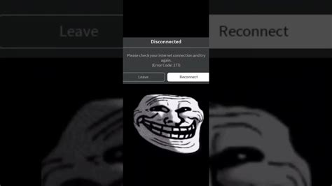 Toradh íomhá ar Disconnected Roblox Screen PNG Internet