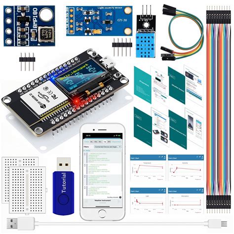 Image result for Esp32 OLED Temperature Sensor