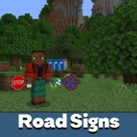 Image result for Minecraft Road Signs