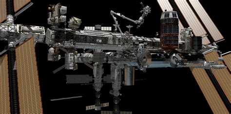 Image result for Damaged Space Station 3D Model