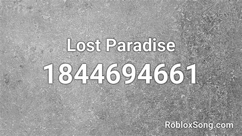 Image result for Life in Paradise Roblox ID