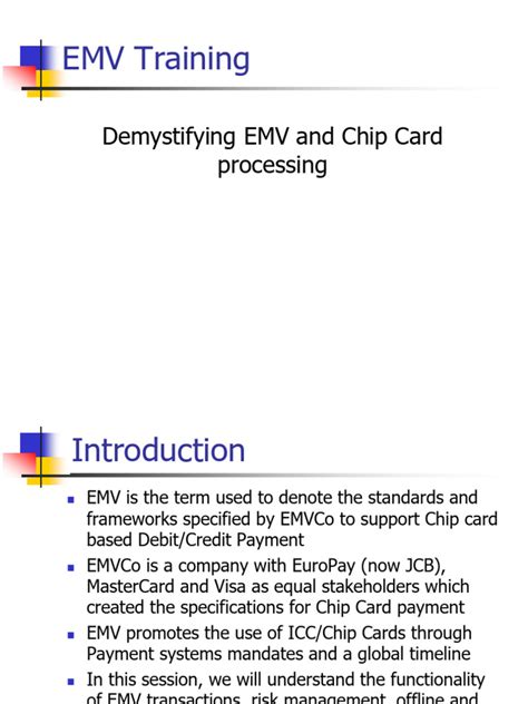 Image result for EMV Explained