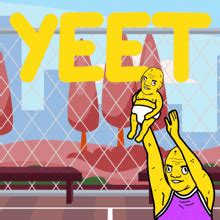 Image result for Yeet Cartoon