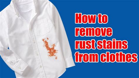 Rust Spots On Clothes に対する画像結果