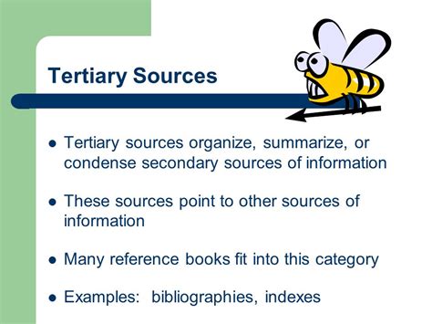 Image result for Tertiary Sources of Information