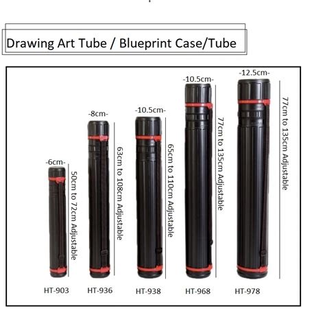 Expandable Drawing Art tube Blueprint Case Telescoping Art Tube | Lazada PH